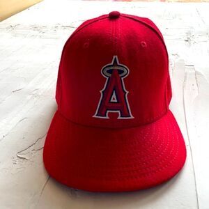 Men's New Era On FIeld Original ANGELS Size 7 1/4